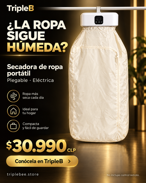 Secadora de Ropa Portátil Plegable 360° | TripleB™
